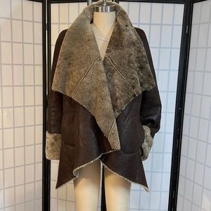 Catherine Malandrino shearing jacket
